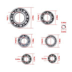 HR00055/HR00057/K078 For Honda TRX350 FE FM 2000-2006 Transmission Bearing Kit