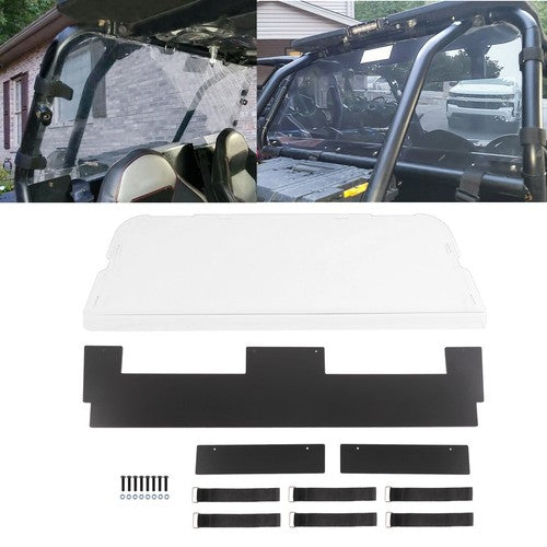 Rear Windshield Clear Window for Polaris RZR XP 1000 16-22 RZR XP Turbo