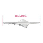 For Chevrolet Blazer 2019-2021 Chrome Front Left Right Grille Molding Trim 2PCS
