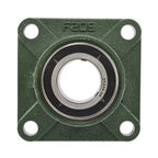 2 × UCP209-28 Pillow Block Flange Bearing 1-3/4" Bore 4 Bolt Solid Base
