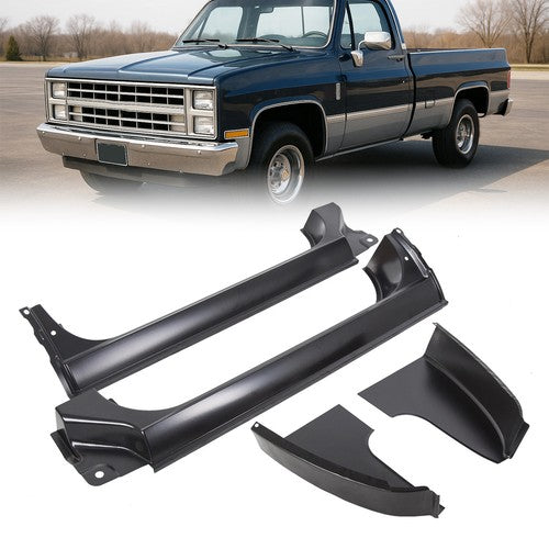 Cab Corners And Rocker Panels 4 Piece Kit for 1973-1987 Chevy GMC C10 K10 Truck LH RH