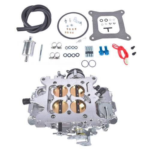 0-80458SA Carburetor 4-Barrel Square Bore, 600 CFM, Electric Choke, Dual Inlet