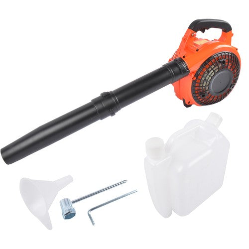 Leaf Blower Lightweight Gas Powered Heavy Duty Grass Yard Clean Low Noise Level