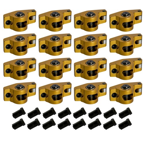 Fits Chevrolet SBC 350 400 1.5 Ratio 7/16" Aluminum Full Roller Rocker Arms Set