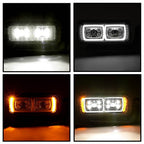 Full Led Dual Projector Headlights for Peterbilt 379 357 359 389 Truck