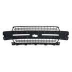 New For Ford F-150 F150 2018-20 Lariat Style Front Bumper Grille Grill Chrome