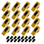 1.7 Ratio 7/16" Stud Gold Roller Rocker Arms Kit For Chevy BBC 396 402 427 454