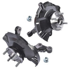 2Pcs Front Steering Knuckle Assembly for Dodge Attitude Hyundai Accent 1.4L 1.6L