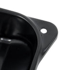 Transmission Oil Pan w/ Gasket Black For Volkswagen Golf Jetta Passat 01 01M3213