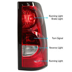 DOT Tail Light Right Side for 2003-2006 Chevrolet Chevy Silverado 1500 2500 RH