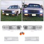 Front Corner Bumper Signal Lights Parking Lamps for Chevy Blazer 83 94 S10 82 93