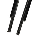 For Toyota 4Runner 2003-2009 Car Window Outside Pressure Strip Black Compatible