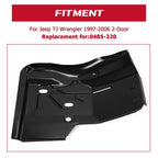 Black Bed Rail Caps for 1999-2006 Chevy Silverado GMC Sierra 6 Foot 6 Bed 7201151