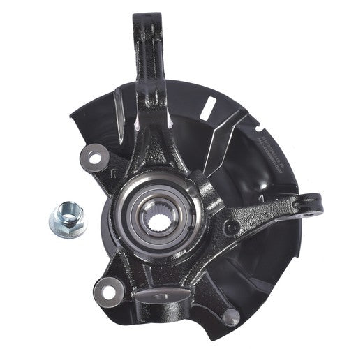 Front Passenger Side Steering Knuckle Black for Dodge Attitude Hyundai Accent