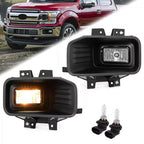 Halogen Fog Lights for Ford F150 F 150 Pickup 18 19 20 Driving Lamps Right Left