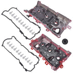 Left + Right Valve Covers for Infiniti JX35 2013 Nissan Altima 2007-2014 3.5L V6
