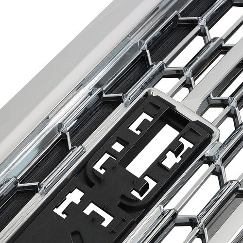 Compatible For GMC Terrain 22-23 Front Bumper Grille Chrome Without Camera Hole