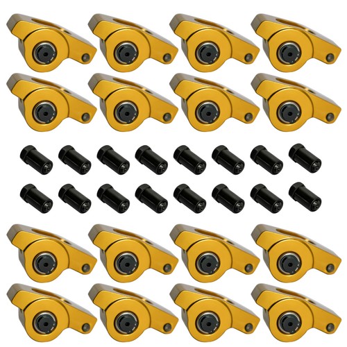 Fits Chevrolet SBC 350 400 1.5 Ratio 7/16" Aluminum Full Roller Rocker Arms Set