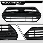 865612V510 Front Upper Grille Matte Black for Hyundai Veloster Turbo 2013-2017