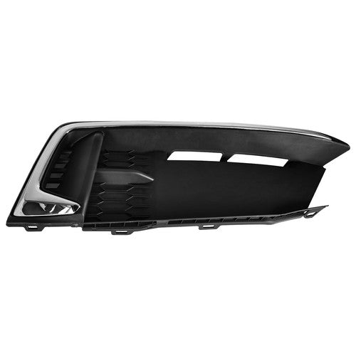 Front Fog Light Lamp Covers W/Chrome for 2019-2021 for Honda Civic Coupe Sedan