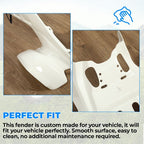 For Honda TRX 250R 1986 1989 White Front Rear Fender Set Plastics Kit