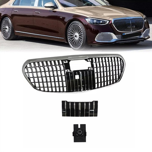 Grille for Maybach for Mercedes Benz W223 S450L S500 S580 S680 2021-2024 Chrome