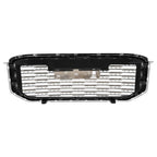 Front Upper Grille for GMC Yukon Denali Style 2015-2020 22936421 Chrome ABS