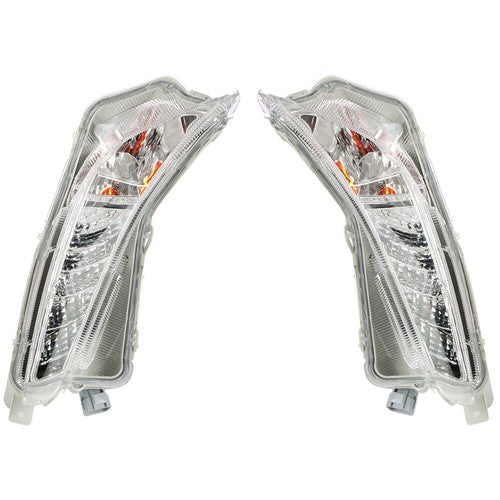 For Toyota Camry XSE XLE 2015 2016 17 Left&Right Side LED DRL Bumper Fog Lights