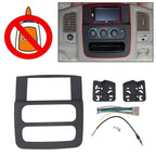 Stereo Radio Double Din Install Dash Kit for Dodge Ram 1500 2500 3500 2002 2005