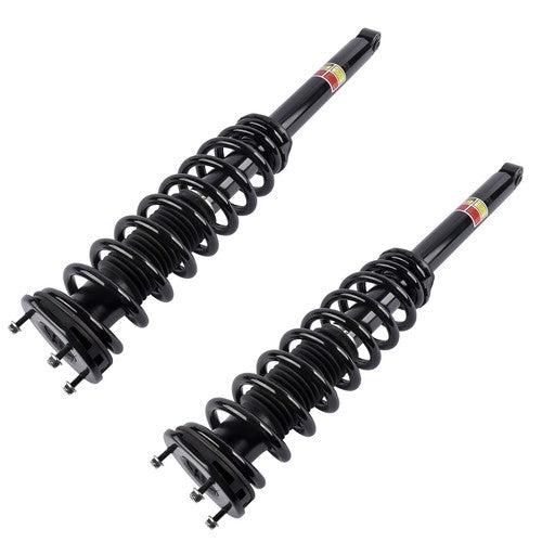 2× Coil Spring Shock Strut Rear Left & Right for Tesla Model S 85D 2011-2016 RWD