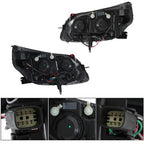 Projector Headlights Halogen Black Housing For Chevy Malibu 2013-2016 Left&Right