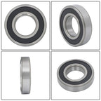 6207-2RS Deep Groove Ball Bearings 10pcs 35x72x17mm Set