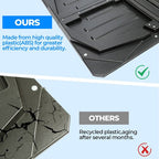 Black UTV Hard Top ABS Roof for Polaris Ranger Crew 800 2010-2014