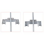 2PCS Power Window Regulator w/ 2-Pin Motor for Freightliner M2 Front Left+Right
