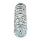 Diamond Polishing Pads 3 inch Wet/Dry 10 Piece Set Granite Stone Concrete Marble