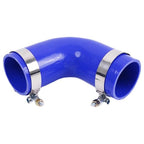 Silicone Rubber 90°Elbow Hose W/ Clamps Peterbilt / Kenworth Paccar F04-6006