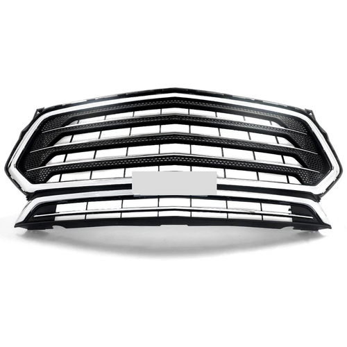 Front Bumper Grille Upper Grill Chrome for Chevrolet Traverse 2018-2021