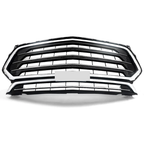 Front Bumper Grille Upper Grill Chrome for Chevrolet Traverse 2018-2021
