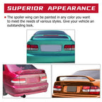 Rear Trunk Spoiler Wing with LED Brake Light For 96-10 Honda Civic 2 Door