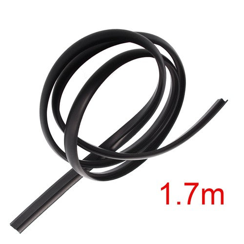 Universal Car Front Under Windshield Panel Sealed Trim Moulding Rubber Strips
