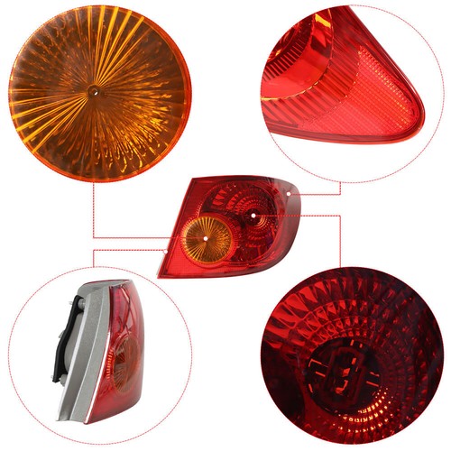 Passenger Right Side Outer Brake Lamp Tail Light For Toyota Corolla Series 03-08
