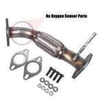 Exhaust Front Flex Pipe for 2011-15 Optima Sonata HYBRID W/o Oxygen Sensor Ports