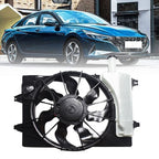 HY3115156 AC Radiator Cooling Fan Assembly For Elantra GT 2018 2.0L 25380F2000