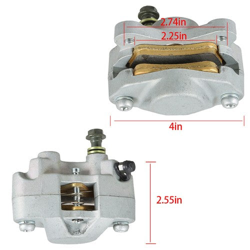 For Arctic Cat 250 300 375 400 454 500 2x4 4X4 w/Pads Front &Rear Brake Calipers