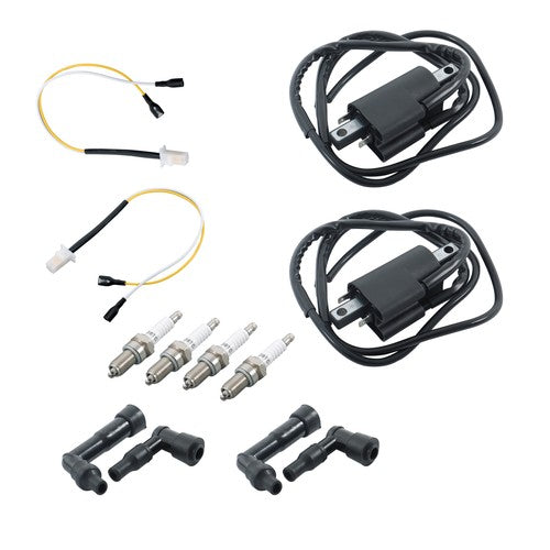 New Ignition Coil Spark Plug With Cap Kit For Yamaha XJ550 XJ750 1981-83