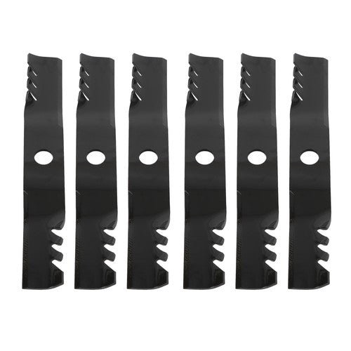 For Kubota 60" Decks RCK60P-1200Z 396-816 K5955-97530 6 Pcs Blades K5955-34360