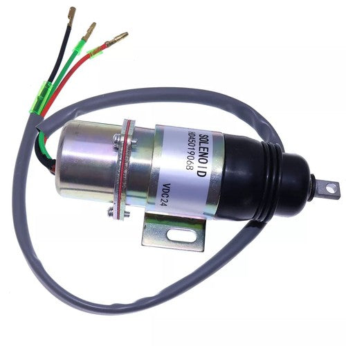 24V Fuel Shutoff Solenoid 1-81910052-0 for Isuzu Forklift 181910-0520