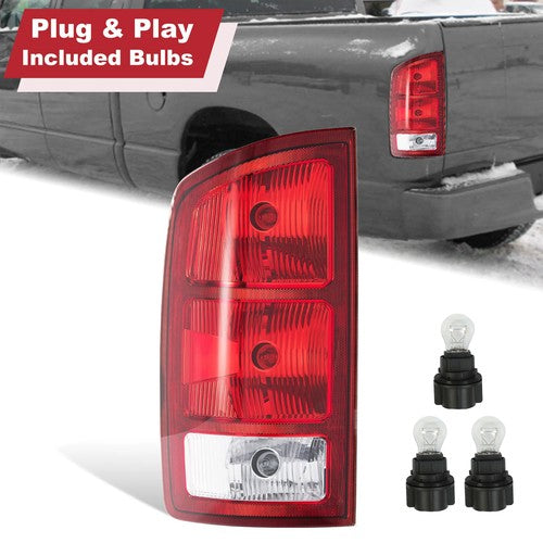 Driver Side Tail Light For 2002 2006 Dodge Ram 1500 2003 2006 Ram 2500 3500 LH