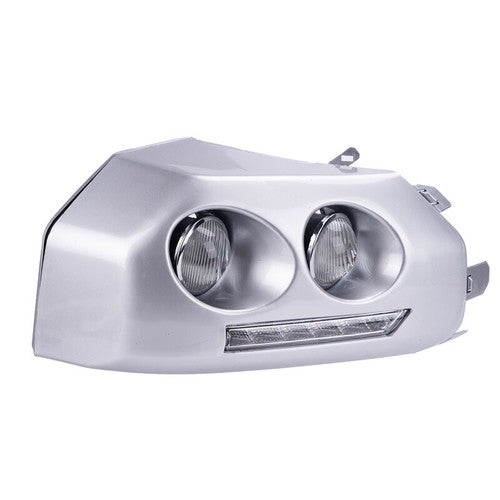 Chrome LED Bumper Fog Light DRL W/Wiring+Bulbs 2pc for Toyota Fj Cruiser 2007-14