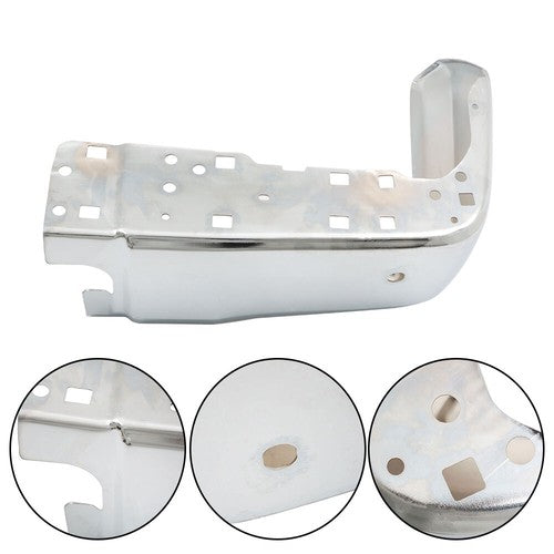 Rear Bumper End Right Passenger Side For Toyota Tundra 2014-2017 W/ Holes Chrome